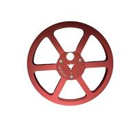Geavonyg Durevolezza Supporto per Bobina Avvolgimento in Alluminio da 7" Facile Gestione del Nastro negli Spettacoli in Studio Supporto Regolabile Resistente all'Usura A 6 Fori