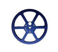 Geavonyg Durevolezza Supporto per Bobina Avvolgimento in Alluminio da 7" Facile Gestione del Nastro negli Spettacoli in Studio Supporto Regolabile Resistente all'Usura A 6 Fori