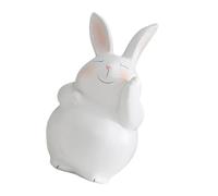 Geavonyg Easter Bunnies Ornies Resins Conigli Abbracci Che Abbracciano La Scultura Figurine da Tavolo Decori per La Decorazione Natalizia Amante del da Easters Accento