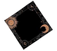 Geavonyg Eleganti Tovaglie in Velluto Tappetini da Divinazione Portatili con Opere d'Arte Mistiche per Meditazioni Spirituali E Decorazioni Domestiche Tappetini da Divinazione in Velluto Premium