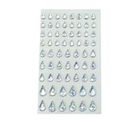Geavonyg Face Jewels Adesions Pearls Honeshadow Crystals Decals Decoration Diamonds Beauty per Festival Musicali E Feste Natalizie Acrilico