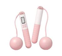 Geavonyg Fitness Skipping Rope Conteggio Digitale Salto Ponderato con Maniglia Non Colpita per Esterno Interno Esercizio Elettronico Conteggio Elettronico Randing Hinslip Hand Non Slip