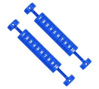 Geavonyg Giochi Desktop da 2 PCS Contasaggio Punteggi Tabella Calcio Contatore 10 Numeri Indicatori Contatto Segnala Tavolo da Calcio Accessorio