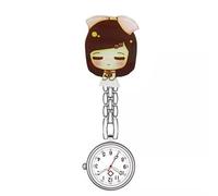 Geavonyg Gizzestà Nurse Da Cartone Animato Infermiera Watch Durability Leghes Clip Per Personale Medicina Nelle Strutture Sanitarie Spostamenti Del Lavoro