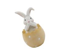 Geavonyg Gusci D dei Coniglietti Easter Decorazione Statua Conigli Polyresin per La Casa E Le Case Coloniche Primaverili