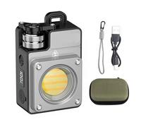 Geavonyg Illuminazione per Tende A LED Luce da Campeggio Tattica Torcia Esterna Ricarica USB Lampada Ispezione Emergenza Palmare Facile da Usare