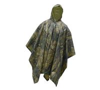 Geavonyg Impermeabili Multifunzionali Poncho Coperture Mimetiche Riparo Impermeabilizza Cappotto Antipioggia con Cappuccio per Caccia Campeggio Trekking Impermeabilizza Poncho