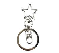 Geavonyg Kit Catena Chiave 20 Kit DISPARE CHIECHINE PENDANTI Persone Materiale Percorso Chiave Accessori Fai -da -Te per Ciondolo Crafting