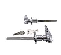 Geavonyg Maniglie Chiusura Esterne Per Porte Auto Passeggeri Abbinate Sostituisci Accessori Coupé A 3 Finestrini 1933-1934 2x Barre Supporto Per Bagno Esterno Serrature Abbinate Finestre In Lega