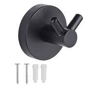 Geavonyg Minimalists Double Hook Rustproof for Small Space Home Organization Waterproof Closet Organizers Hook