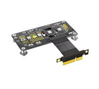 Geavonyg NVME Mkey A PCIEx4 Cavo Prolunga Scheda Espansione Supporto Magnetico 2230 2242 2260 2280 SSD alla Scheda Espansione PCIE