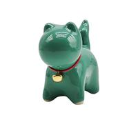 Geavonyg Ornamento Per Gatti In Ceramica Statue Piccoli Animali Perfettamente La Scrivania Del Tè Dono Dono Che Dà Un Accessorio Unico La Casa Da Tè
