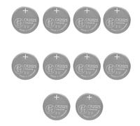 Geavonyg Pacchetto 10 CR2025 Pulsante Cellula 3V Batteria Litio per Orologio Ingresso Senza Chiave Senza Tasto Computer Remoto Batterie A Lungo Termine Batterie A Basso Tasso Auto -Scarico