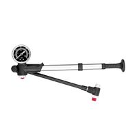 Geavonyg Piccole Pompe Gonfiatore Scossa Portatile Pressione Per Forcella Anteriore E Sospensione Posteriore 300PSI Con Manometro Pompe Manometro Precise