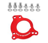 Geavonyg Sedili Conversione Per Biciclette Adattatore Movimento Centrale Conversione A Catena Con Bulloni Guida Piastra Movimento Centrale In Alluminio Adattatore Guida Bici