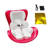 Geavonyg Seggiolino per Auto Esposizione Giocattoli Peluche con Cintura Sicurezza Regolabile E Supporto Deodorante Ambienti Attacca Saldamente Seggiolino Auto in Miniatura con