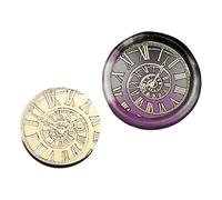 Geavonyg Serie Astronomiche del Francobollo della Testa Testa in Ottone Cerato per Lettere Carta Inviti Decorazione Orologio in Ottone Sigillatura Serie Astronomica per Foto Cartoncino