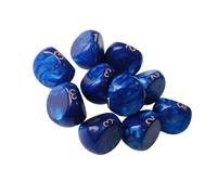 Geavonyg Set Acrilico A 3 Lati Luminoso per Giochi Matematica Viaggi E Strumenti Educativi Sicuri per Bambini/Adulti Piccoli Dadi Portatili