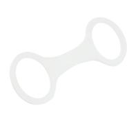 Geavonyg Siliconi Premium Clip Snorkels con Attacchi Sicuri Rotabili per Snorkels Cinturini da Maschera E Ovali per La Respirazione del Tubo Sicuro