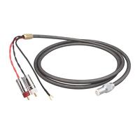 Geavonyg Spine Stereo Cavo Adattatore Vinili per Braccio Vinili Placcati Argento con Prolunga Messa A Ricambio per Braccio