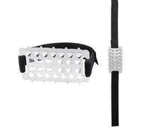 Geavonyg Tacchette Ghiaccio Pinne Non Colpita 26 Denti Crampone Trazione Taglienti Scarpe Ghiaccio Pinne Con Cinghia Regolabile Snow Artigli Artigli Crampi Non Slip Coppa Aderenza Per Pentola