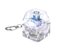 Geavonyg Tastiera Meccanica A 1 Cucisce Tester Giocattolo con Luci A LED Multicolore E Portachiavi A A A Sollievo Operazione