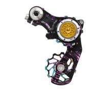 Geavonyg Tendicatena A Singola Velocità In Lega Alluminio Con Puleggia Tensione Con Ruota Guida Per Bici A Sospensione Hardtail Tenditore Per Biciclette In Alluminio