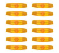 Geavonyg Universals Bicycles Wheel Reflectors Installazione Sulla Bici Impermeabilizzata Per Motociclette Scooter Ciccolo Sicurezza Appassionati