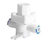 Geavonyg Valvola Limitatrice della Pressione Acqua 1/2in 3/8in 1/4in Riduttore del Filtraggio Regolatore Parti Purificatore Regolatore Regolabile in Plastica per Tubo Acqua