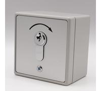 GEBA M-APZ 1-1T/1 - Contattore a chiave a 1 direzione impulso per cancello e porta del garage - Barilotto europeo + 3 chiavi - Rif. 007.1101.10 + 1 Goodies DOMOBIP