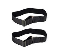 GEBAUM Reggimaniche Regolabili 1 Paio, Ferma Maniche Camicia Antiscivolo, Nylon Elasticizzato Misura Universale, Reggimaniche Camicia per Uomo e Donna, per Fissaggio Maniche Lunghe