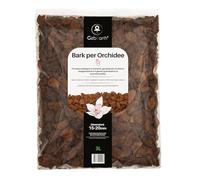 GebEarth® | Bark per Orchidee Professionale 【3 litri】| Pezzatura 15-20 mm | Substrato a base di Corteccia 100% Naturale | Bark Lavato e Sterilizzato a Vapore | Pronto uso.