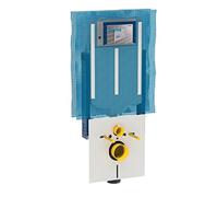 Geberit 110.791.00.1 Modulo per WC sospeso con Cassetta di risciacquo da Incasso Sigma 8 cm per aspiratore dei Cattivi odori collegato a Ventilazione Esterna