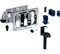 Geberit 115.050.BZ.2 Modulo azionamento automatico e alloggiamento DuoFresh Stick, per cisterna da incasso Sigma 12 cm, Antracite