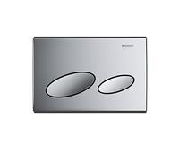 Geberit 115.228.21.1 Gloss Chrome Kappa Dual Flush Plate for UP200,