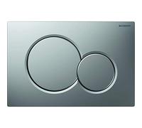 Geberit 115.770.46.5 Placca con 2 Pulsanti, Grigio