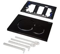 Geberit 115.770. DW. 5 Placca Sigma01, Maniglia plastica, Nero intenso lucido RAL 9005