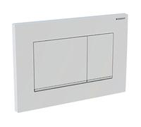 Geberit 115.883.KJ.1 Placca 2 Pulsanti Sigma 30, Grigio