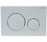 Geberit 115778KJ1- Scheda di controllo del lavaggio Sigma 20 in due parti, bianca e argento