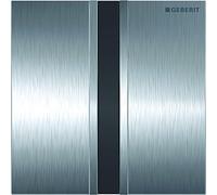 Geberit 116,026.GH.1-Sistema di scarico elettronico Sigma50, c.a. 230 V, Cromo satinato