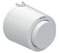 Geberit 116,046.11,1-Pulsante pneumatico a distanza 01, di superficie, per scarico WC semplice, colore: bianco alpino