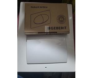 GEBERIT 116.680.11.1 Placca Di Copertura x Cassetta Cieca Bianca