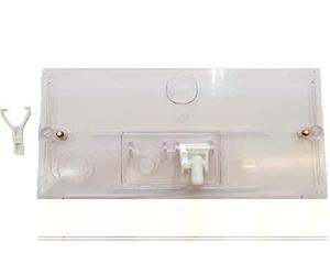 Geberit 123.001.11.1 Placca di Scarico per Cassetta WC Esterna con Tubo