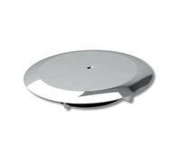 Geberit 150.265.21.1 - Tappo Cromato per Piletta Doccia Ø 90 mm (h 30/50 mm)