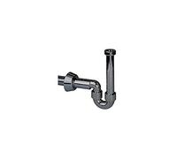 Sifone per bidet in ABS cromato lucido 11/4"x40 mm