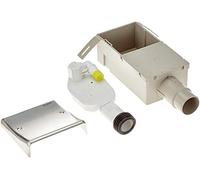 Geberit Universal sifone da incasso, 152232001, Universal acciaio inox spazzolato/bianco [Rubinetteria Bagno > Sistemi di Scarico]