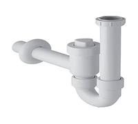 Geberit 152.860.11.1 Sifone per Lavello con Chiusura e Ritegno