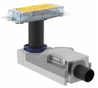 Geberit CleanLine - Kit di montaggio grezzo per canaline doccia, per pavimenti di 90-200 mm, scarico 50 mm 154.150.00.1