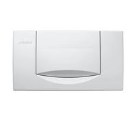 Placca di azionamento Geberit 200F, flush-stop-flush, 115.222., colorazione: bianco - 115.222.11.1