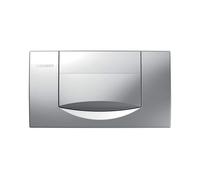 Placca di azionamento Geberit 200F, flush-stop-flush, 115.222., colorazione: cromato opaco - 115.222.46.1